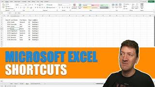 Keyboard Shortcuts that make it easier to work in Excel!