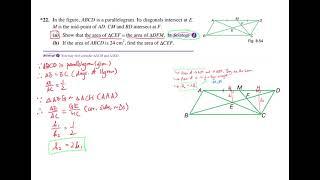 S3 Math - Chp.8 Quadrilaterals - Ex.8.2 (22a)