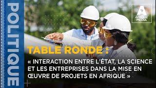 «INTERACTION ENTRE L'ÉTAT LA SCIENCE ET LES ENTREPRISES DANS LA MISE EN ŒUVRE DE PROJETS EN AFRIQUE»