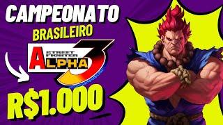  -CAMPEONATO BRASILEIRO -  STREET FIGHTER ALPHA 3 (3ºdia)