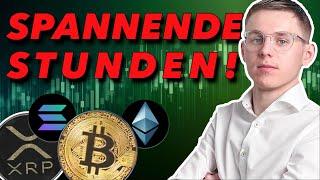 Bitcoin & Co: Spannende Stunden! Marken, Preisziele & Szenarien