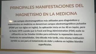 Aplicaciones del Magnetismo y la Fuerza Magnética en la Medicina