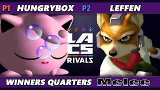 LACS Rivals - Hungrybox (Jigglypuff) Vs. Leffen (Fox) Smash Melee - SSBM