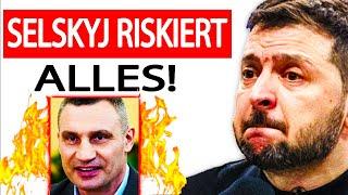 EILNACHRICHT! Klitschko: Selenskyj riskiert politischen Selbstmord!