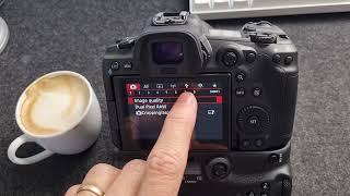 How to Turn off Screen on Canon R5