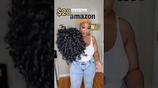 $20 Amazon Wig #amazonwig #syntheticwig #hair #viral #amazonmusthaves
