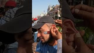 Street Ear Cleaning In India! 