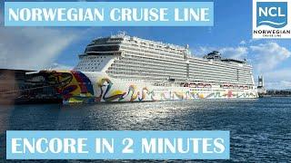 Norwegian Encore | Ship Tour in 2 Minutes | November 2024