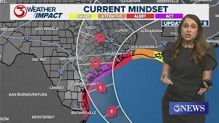Hurricane warnings issued for the Coastal Bend