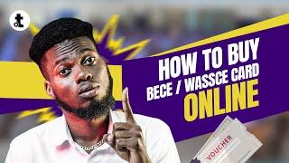 Buy Card & Check Your 2024 BECE/WASSCE Results ONLINE