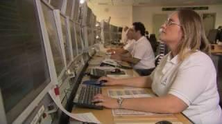 SES Satellite Operations Center (SOC), Luxembourg (footage)