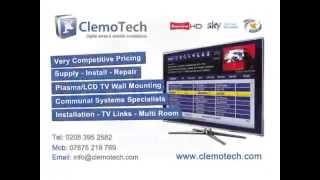 Tv Aerial Installation Surrey and London. Also offering TV Wall Mounting Service. ClemoTech