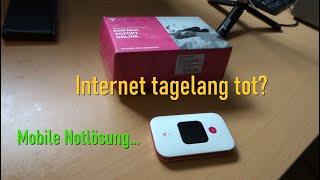 Mehrtägiger Internet Ausfall (Störung) der Telekom - Mini LTE Router als Notlösung