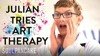 Julian's Art Therapy Session! | The Science of Happiness