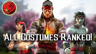 All 27 Liu Kang Costumes Ranked! | Mortal Kombat Ranking