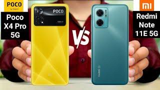 Poco X4 Pro 5G vs Redmi Note 11E 5G