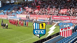 Starker AUSWÄRTSSUPPORT im BEZIRKSDERBY  | Chemnitzer FC vs FSV Zwickau Stadionvlog | RAWfootball