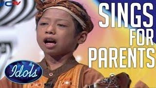Boy Sings His Heart Out For Parents | Emotional Performance On Indonesian Idol Junior!