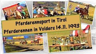 Pferderennen in Volders 1993