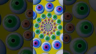 Spooky Eye Infinite 3 #satisfyingvideo #shorts