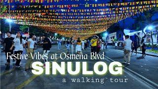 Look‼️The Festive and Lively Osmeña Boulevard after the Sinulog 2025 sa Dakbayan Street Dancing