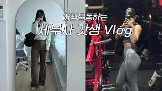 VLOGㅣGPT한테 제 채널을 물어봤는데요?ㅣ수건냄새때문에 헬스장 옮길 고민한 썰ㅣ세무사 갓생 브이로그ㅣAM 05:30 기상ㅣ직장인 브이로그ㅣ운동 브이로그ㅣ