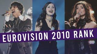 Eurovision 2010: MY TOP 39 (with comments) || Rank ESC!