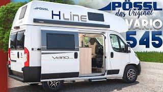 Pössl Vario 545 H-Line  | Alkoven Camper Van?! Platz ohne Ende  | Vorstellung, Daten, Preis uvm.