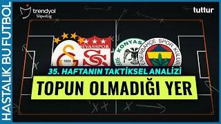 TOPUN OLMADIĞI YER | Trendyol Süper Lig 35. Hafta Taktiksel Analiz