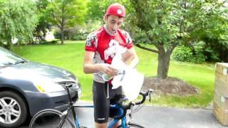 Dan, Avid Cyclist Receives His First Aquavation® Water Bottle