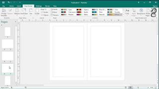 How to set up a booklet in Publisher