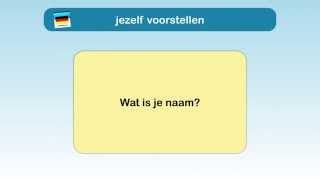 Duits spreken: jezelf voorstellen deel 1