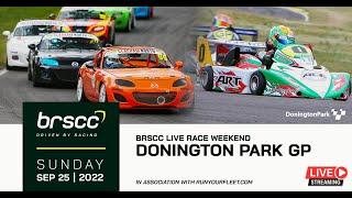 BRSCC LIVE | Donington Park GP - September 24/25 2022 | SUNDAY STREAM