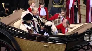 Prince William joins lavish Royal parade