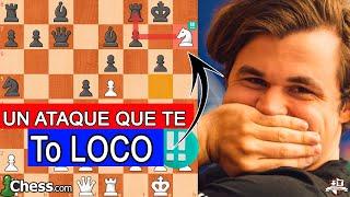 UN ATAQUE QUE TE VA A DEJAR SIN RESPIRACIÓN! MAGNUS CARLSEN VS CRISTOBAL HENRIQUEZ VILLAGRA