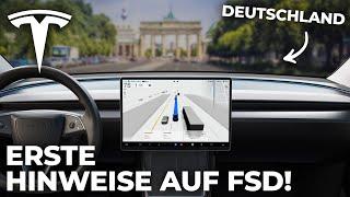 First hints of Tesla's "Full Self Driving" for Germany! (Tesla News)