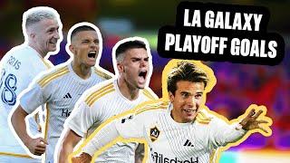 LA Galaxy ALL GOALS 2024 Audi MLS Playoffs | MLS Cup Champions