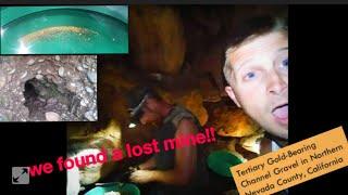 Underground Gold Prospecting a Ancient River Channel