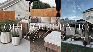 Outdoor Patio Makeover | Minimal & Budget Friendly