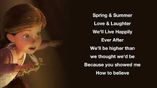 Bridgit Mendler - How to Believe Lyrics (Tinker Bell And The Great Fairy Rescue)