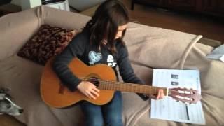 Alexa Fisher Plays Guitar