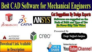 Best CAD Software for Mechanical Engineers| Top Best Software for Engineers