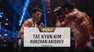 Nurzhan Akishev vs Tae Kyun Kim | FREE MMA Fight | BRAVE CF 53
