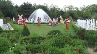 Children playing with fairy tale characters