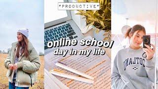 *online school* day in my life (productive)