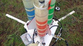 Polaron G2 water rocket with boosters