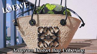 [Eng Sub] LOEWE Small Anagram Basket bag Unboxing  | New In Bag ⭐️ |小号 Anagram Basket 手袋 | 开箱 | 新款