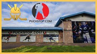 Max visits PUCK STOP in Sheffield to buy his starter hockey kit