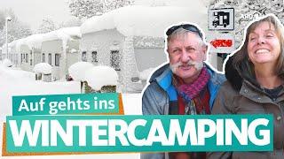 With the mobile home to the Eifel - winter camping for beginners (3/4) | WDR travel