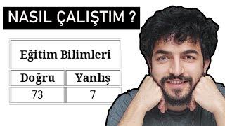 EĞİTİM BİLİMLERİNDEN NASIL 71.25 NET YAPTIM ? EĞİTİM BİLİMLERİNE NASIL ÇALIŞMALIYIZ ? ( KPSS 2021)